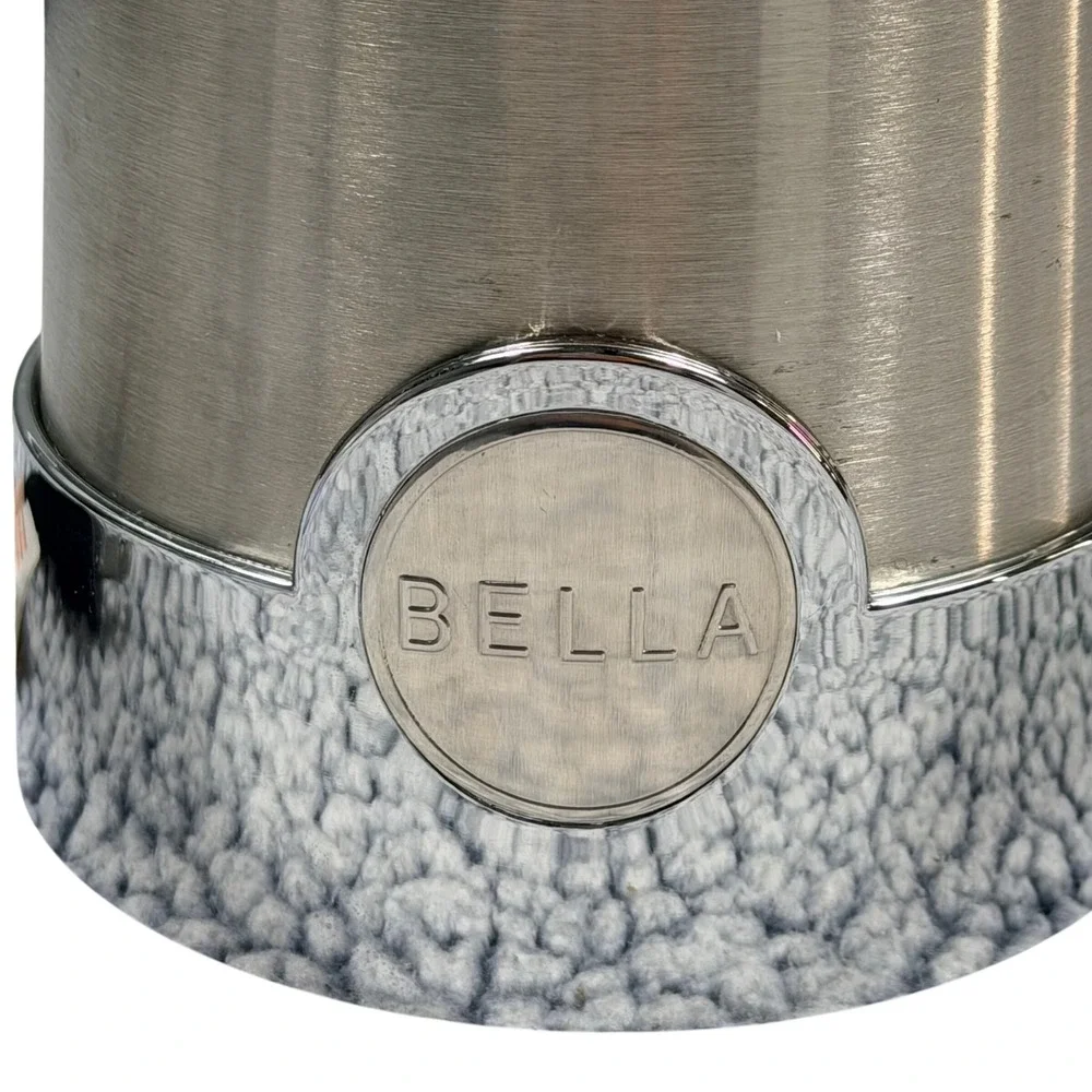 Bella Rocket Extract Pro Personal Blender Silver Stainless Steel 12 Piece Set